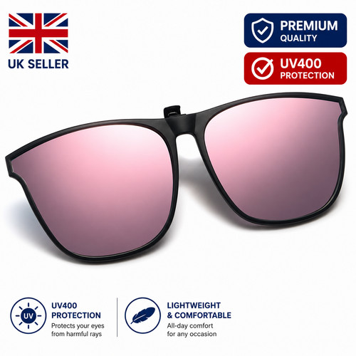 Polarised clip sunglasses - polarised,