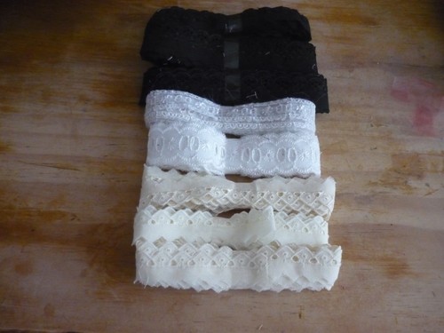 Joblot lace black - lace,