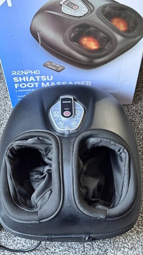 Renpho foot massager with heat - with,