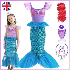 Girl child mermaid Ariel
