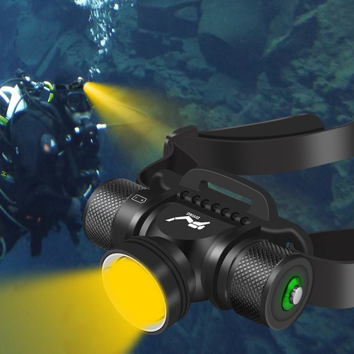 Diving led headlamp waterproof - headlamp,