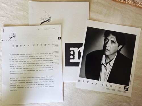 Rare vintage bryan ferry - vintage,