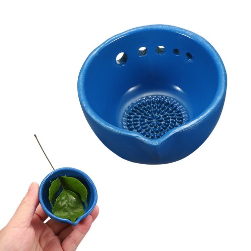 Herb stripper bowl - stripper, ceramic