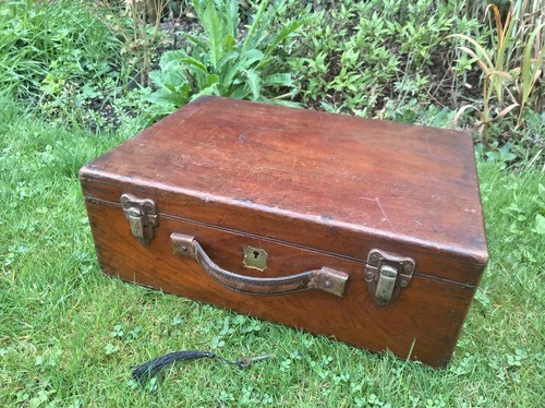 Rare victorian mahogany box - rare,