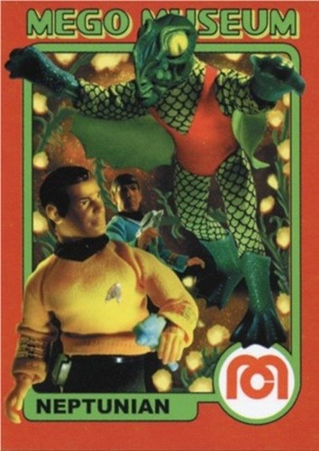 Mego museum promo card - promo,