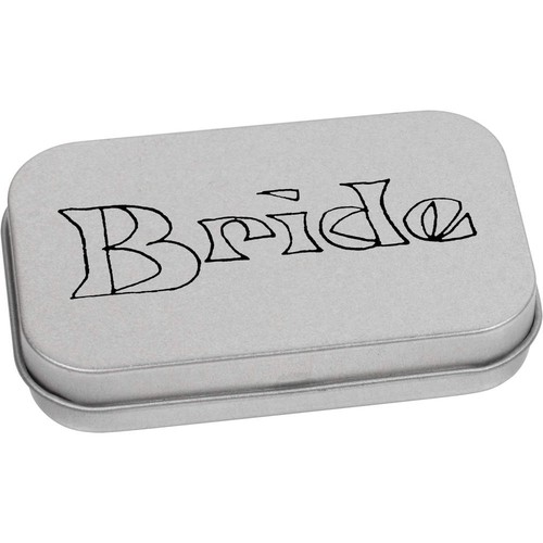 Bride metal hinged tin - 'bride', /