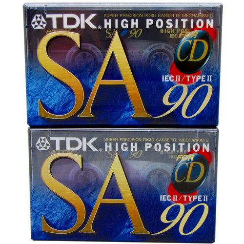 Tdk sa90 type ii chrome - 2,