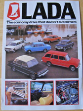 LADA 1200 1300 1600 SALOON 1200 1500 ESTATE SALES BROCHURE