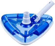 Deluxe Triangular Swimming Pool Vacuum Head Vac Cleaning Tool Pools Connection