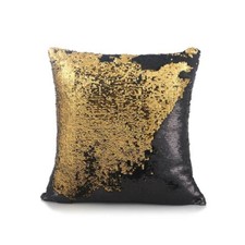 16" Magic Mermaid Pillow Case Reversible Sequin Glitter Sofa Cushion Cover Throw