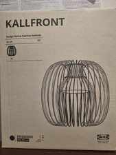 IKEA Kallfront Black Pendant Lamp Shade, 32cm