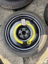 VW GOLF R GTI GTD MK7 MK7.5 18" SPARE WHEEL SPACE SAVER TYRE T125/70 R18