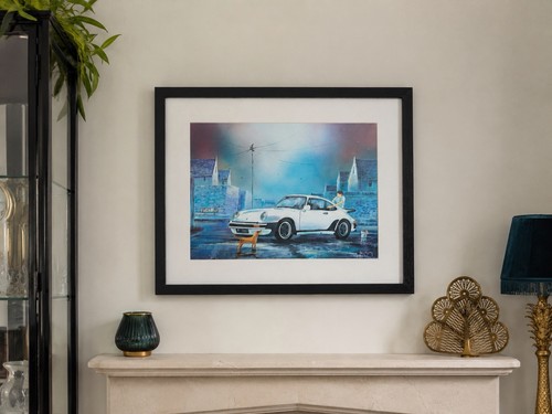 Adam barsby framed porsche - barsby,