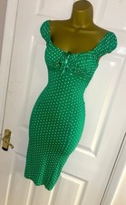 Jane Norman Y2K green polka
