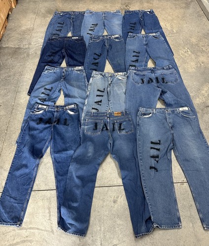 Lot vintage jail blue - 12,