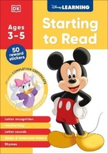 Disney Learning Starting to Read (Ages 3-5) (Paperback)