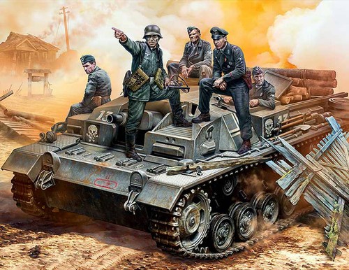 Master box mb35208 german - box, 1:35