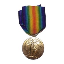 Ww1 victory medal lancashire - ,