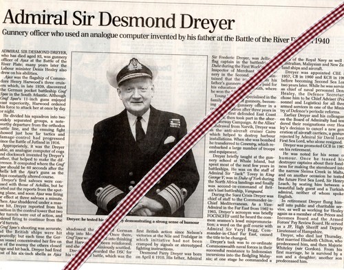 Ww2 admiral sir - ww2, desmond