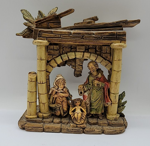 Vintage italian nativity set - italian,