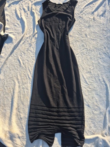 Black maxi dress annette - black,