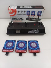 Shooting Target Practice for BB Toy Gun Electric Scoring Auto Reset Kids Used