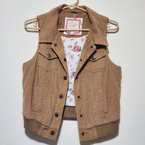 Corduroy vest cottagecore - vest,