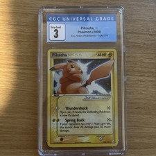 Pikachu Gold Star 104/110 CGC