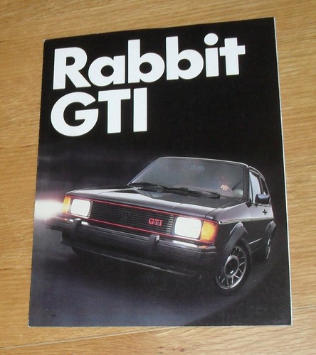 Volkswagen rabbit gti - volkswagen, vw