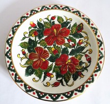 VINTAGE "Ibiscus" Hand Made