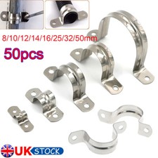 50x Pipe Strap Plumbing Saddle