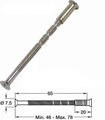 Screw connecting bolts - screw,