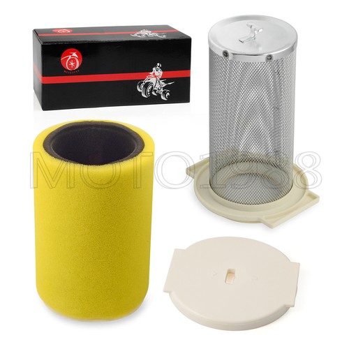 Air filter guide - filter, cap