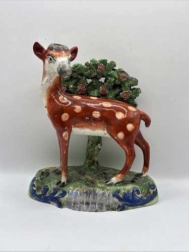 Deer bocage pearlware - deer,