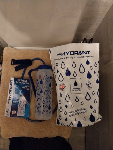 Hydrant water bottle - water, tube