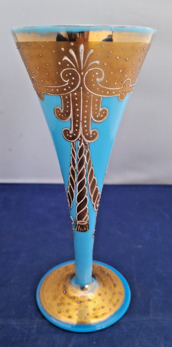 Antique blue opaline - antique,