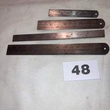 Chesterman rulers x 4 from an