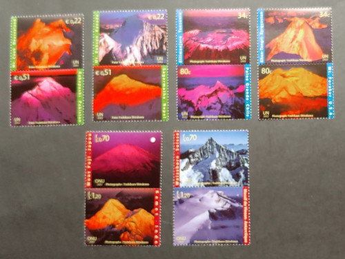 2002 scienery sets mnh un - 2002, vf