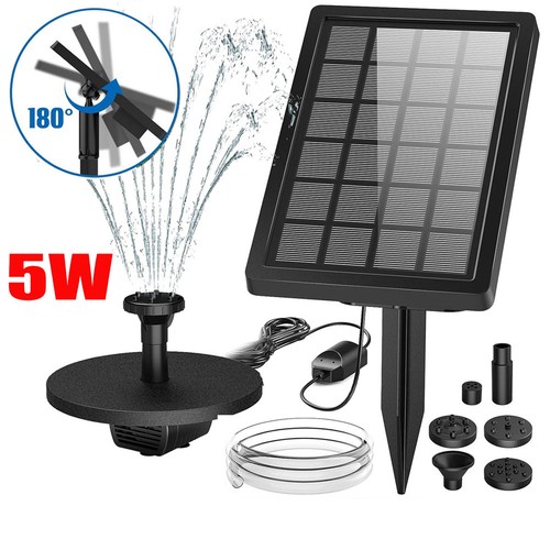 Solar panel powered water - solar,