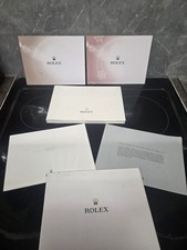 Booklets Brochures Catalogue Prices & Serial Numbers ROLEX Watches etc