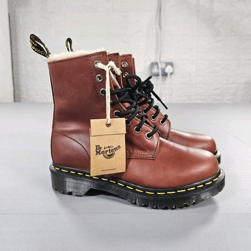 Martens womens boots brown - martens,