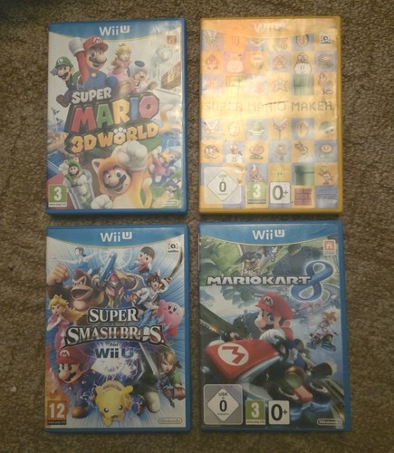 Wii mario games bundle 4 - u,