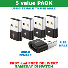 USB 3.1 Type C Female to USB A Male Adapter Converter Charger Connector Plug