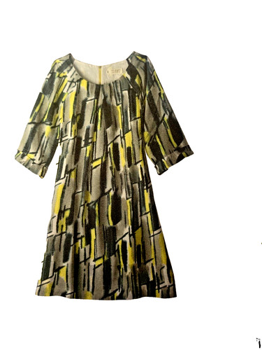Toast damini dress silk - toast,