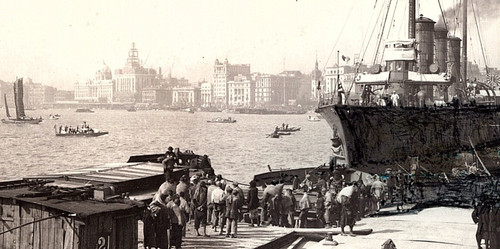 Antique rppc shanghai - antique,