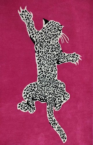 Climbing leopard pink - climbing,