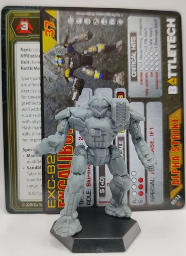 Battletech excalibur exc - excalibur, (exc-b2