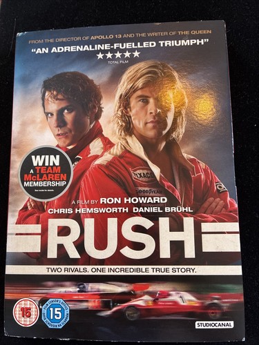 Rush dvd 2014 chris hemsworth - chris,