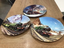  3 x 8.5” Bradex Plates Railways Of The World 