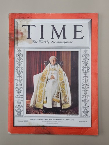 1937 time magazine may - time, magazine,